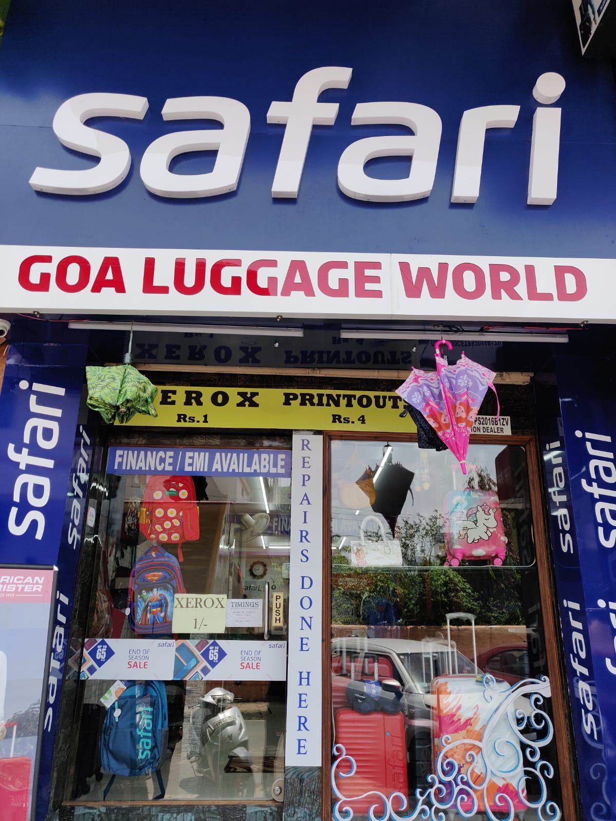Goa Luggage World Suppliers in Bags and other luggage Products